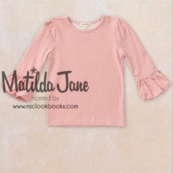 Matilda Jane Mia puffer tee size 8 - Picture 1 of 6